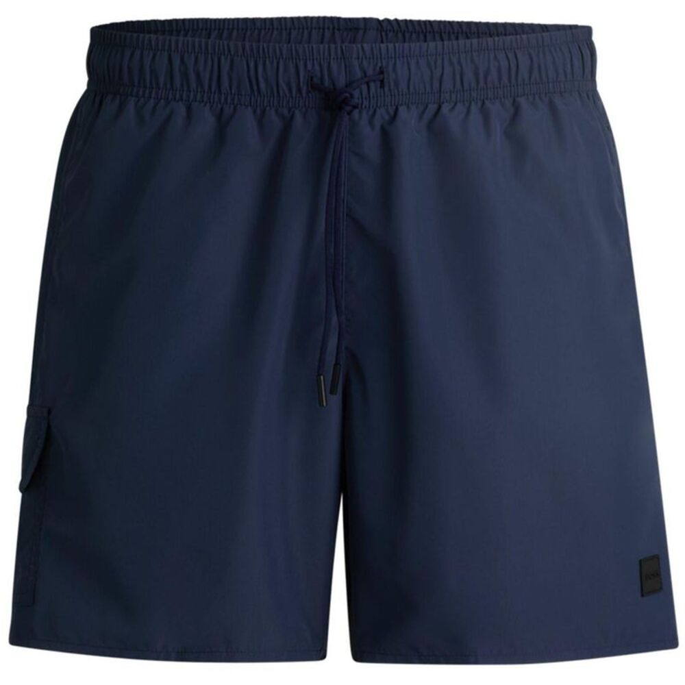 Boss Mens Dive Regular Swimming Trunks / Navy Blue